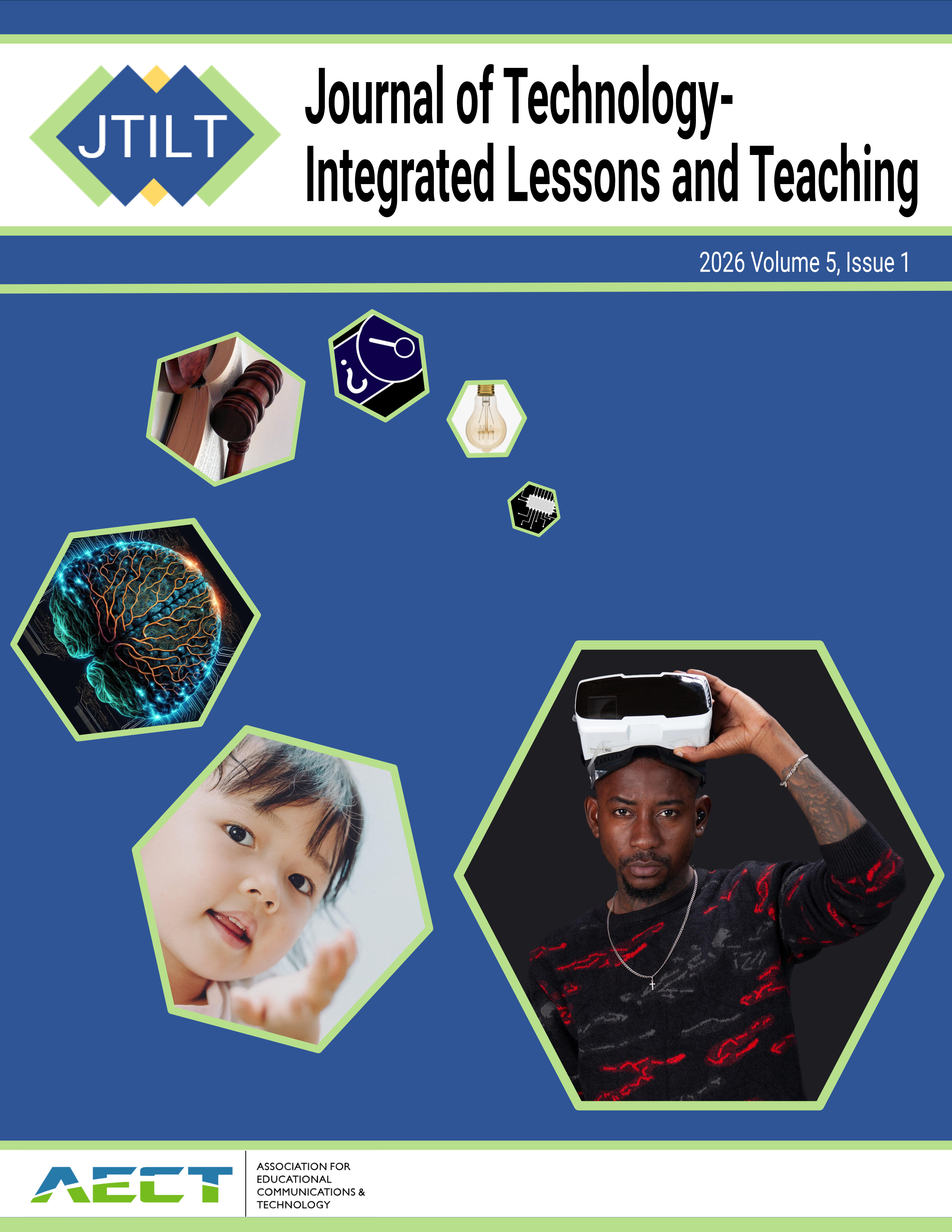 Journal of Technology-Integrated Lessons and Teaching Cover. Volume 6, Issue 1, 2026.